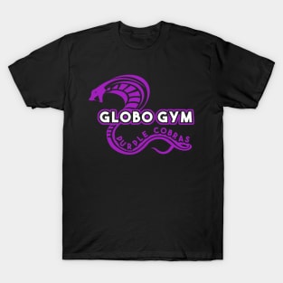 Globo Gym Purple Cobras Globo Gym Funny Geek Nerd T-Shirt